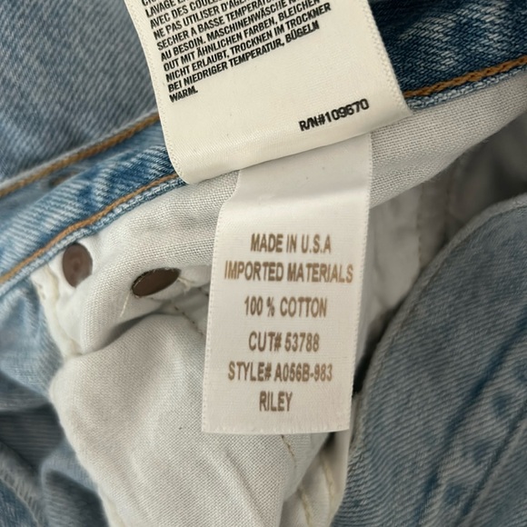 Agolde Riley crop size 30 - Picture 2 of 6